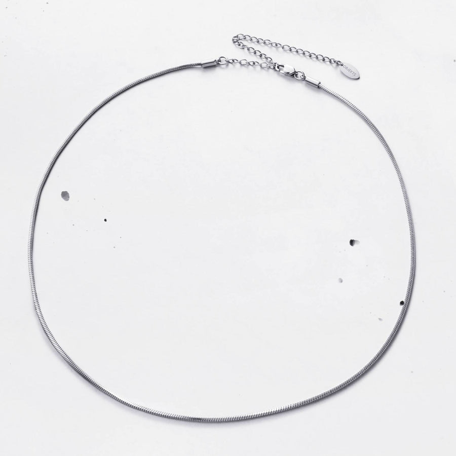 Pyramiden-Schlangenkette Halskette (2 mm) JW