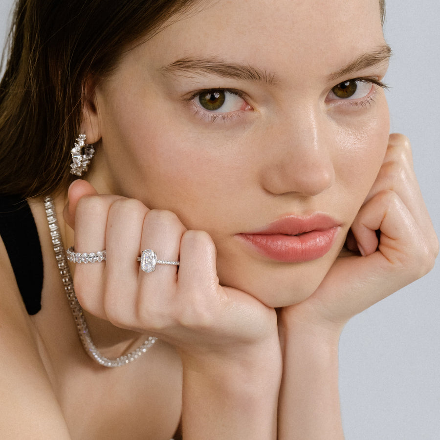 Oval Cut Band (Small)