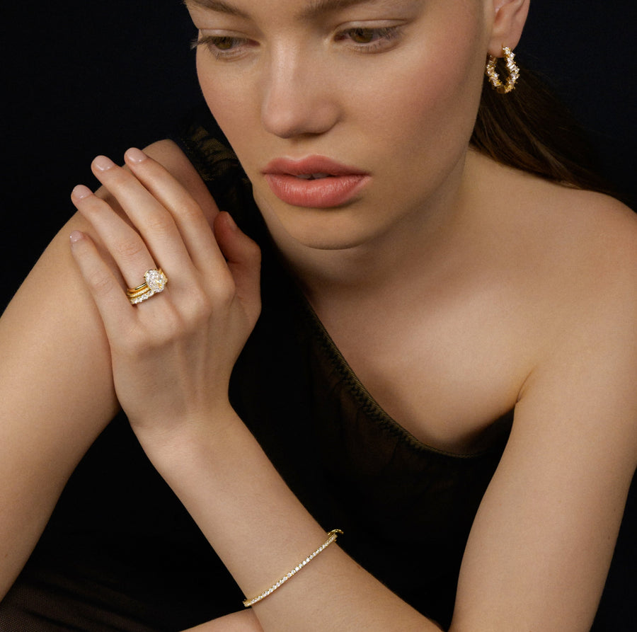 Petite Tennis Bracelet (2mm)