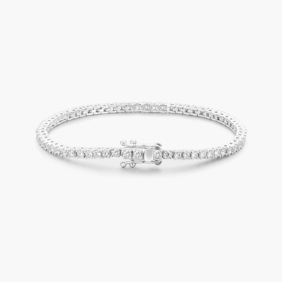 Petite Tennis Bracelet (2mm)