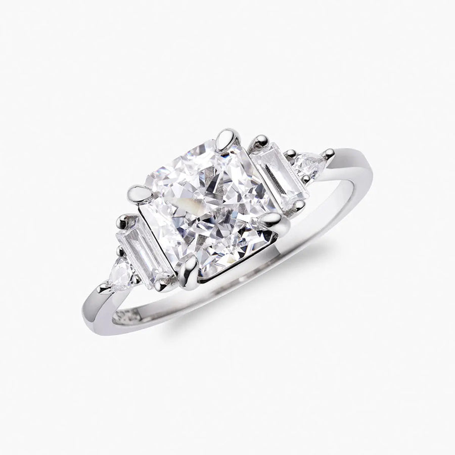Crushed Ice Square Ring Objkts