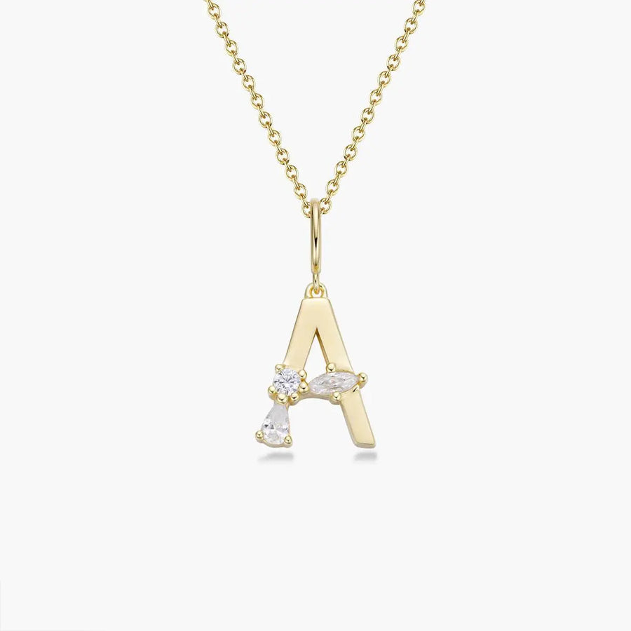 Initial-Halskette | Gold JW