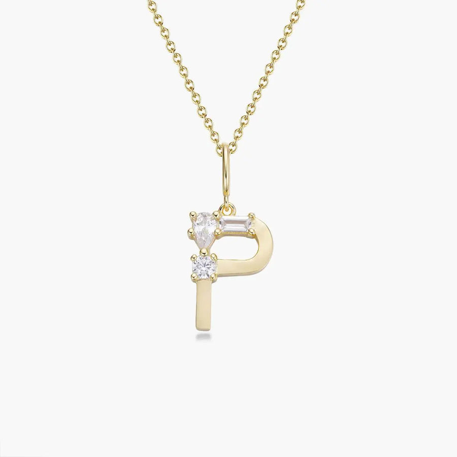 Initial-Halskette | Gold JW