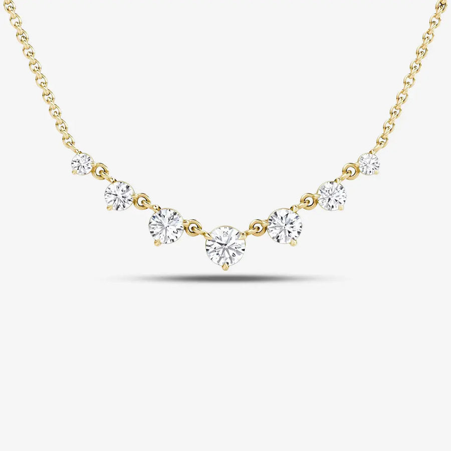 Liora Halskette 925 Sterling Silver, 18K Gold