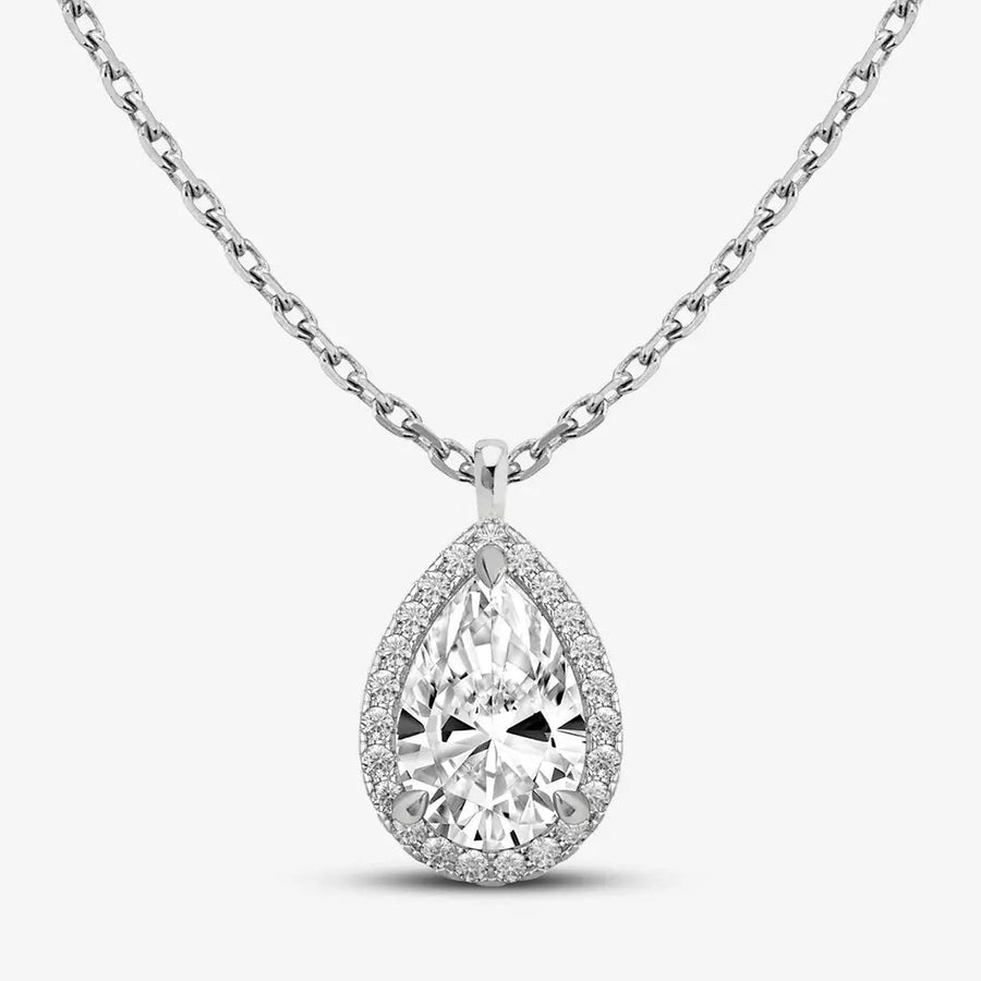 Pearl Classic Halskette 925 Sterling Silver, 18K Gold
