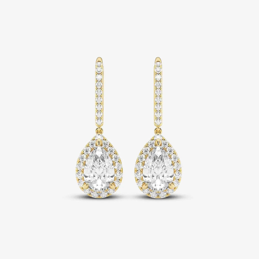Aurelia Ohrringe 925 Sterling Silver, 18K Gold