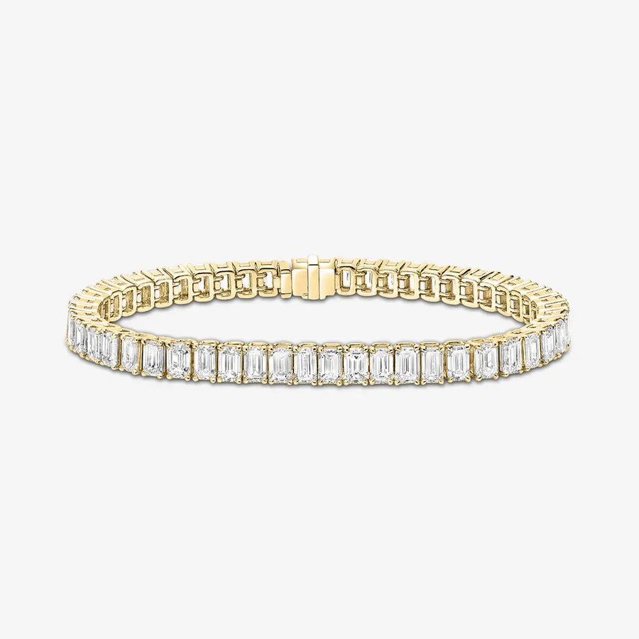 Celestina-Armband 925 Sterling Silver, 18K Gold