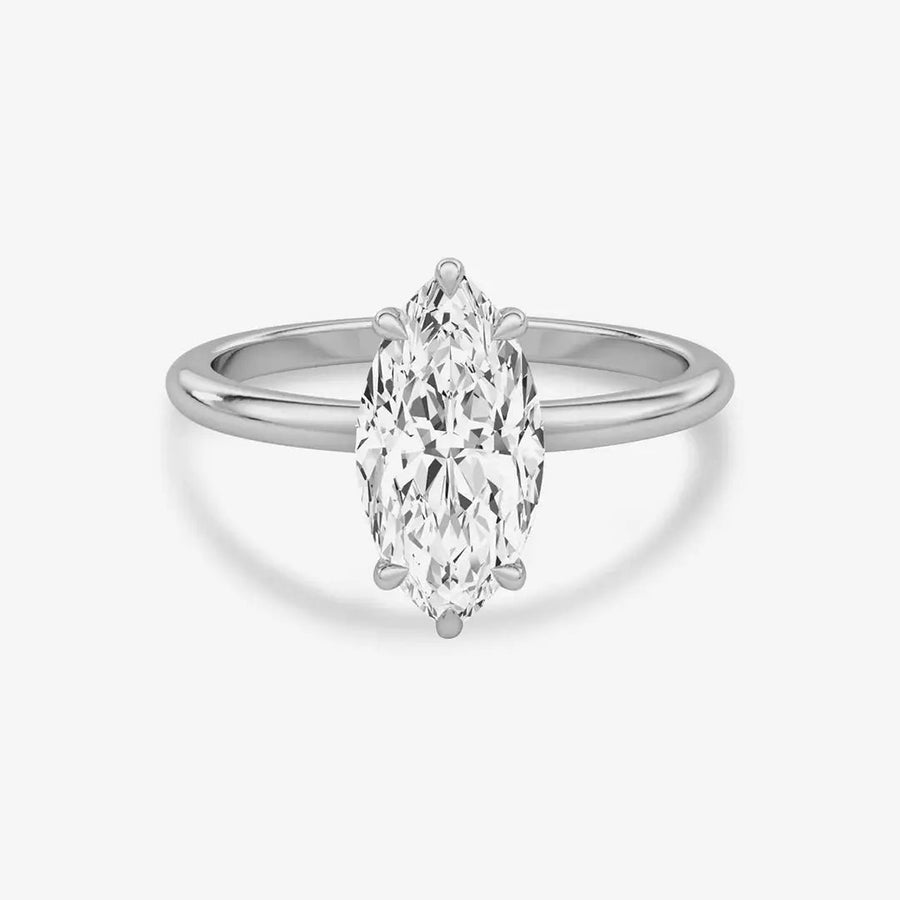 Clarisse Ring 925 Sterling Silver, 18K Gold