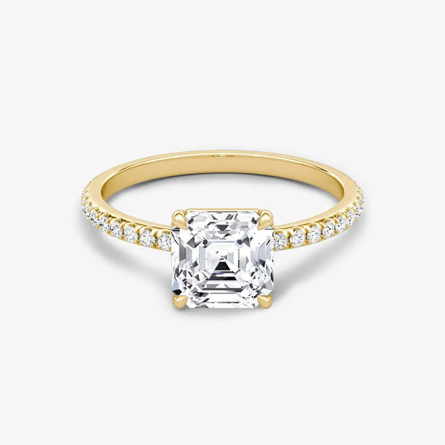 Ella-Ring 925 Sterling Silver, 18K Gold