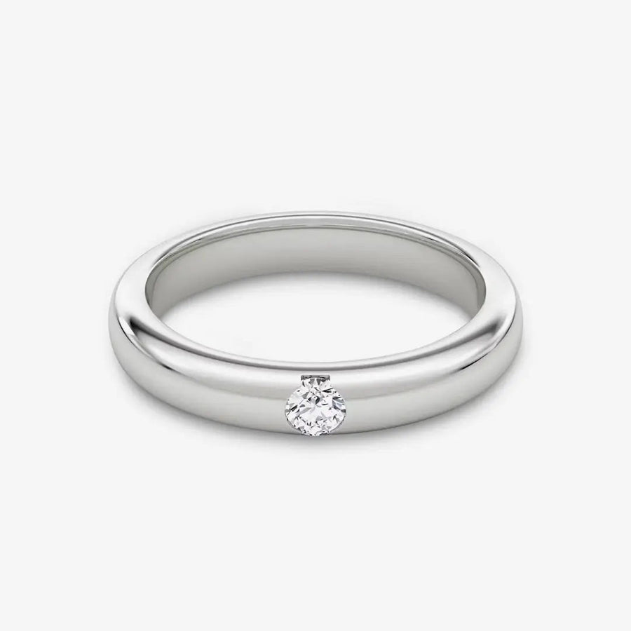 Estelle Ring 925 Sterling Silver, 18K Gold