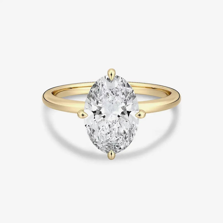 Juliette-Ring 925 Sterling Silver, 18K Gold