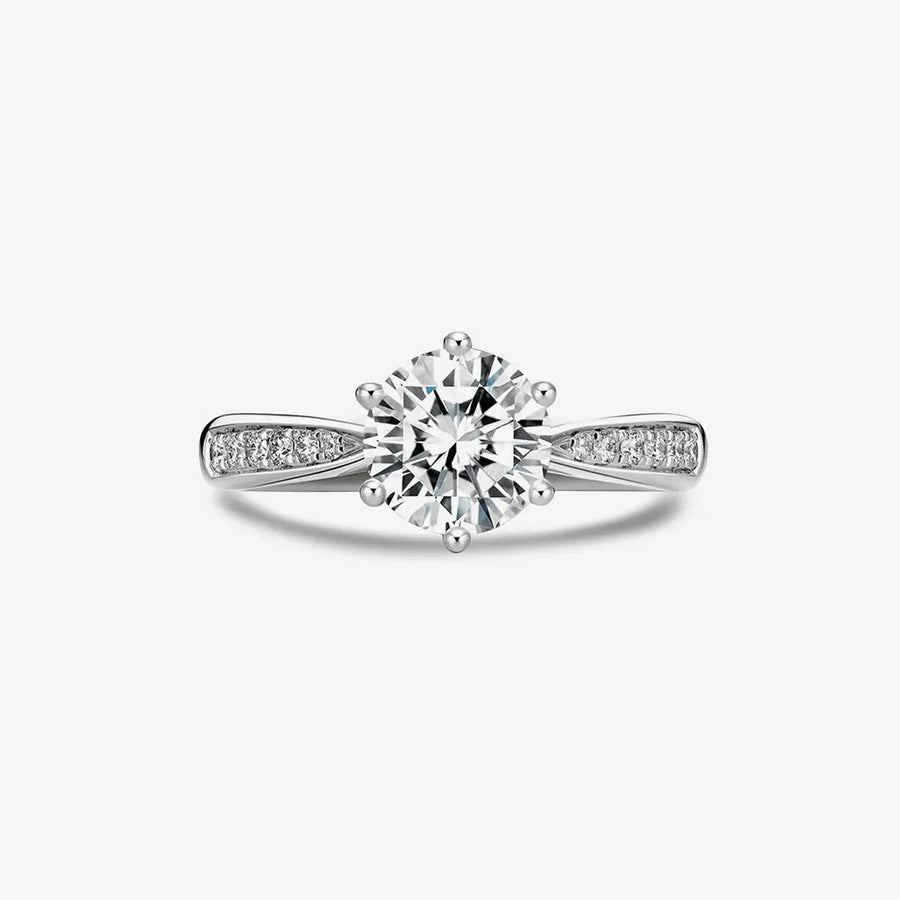 J‘adore Ring 925 Sterling Silver, 18K Gold