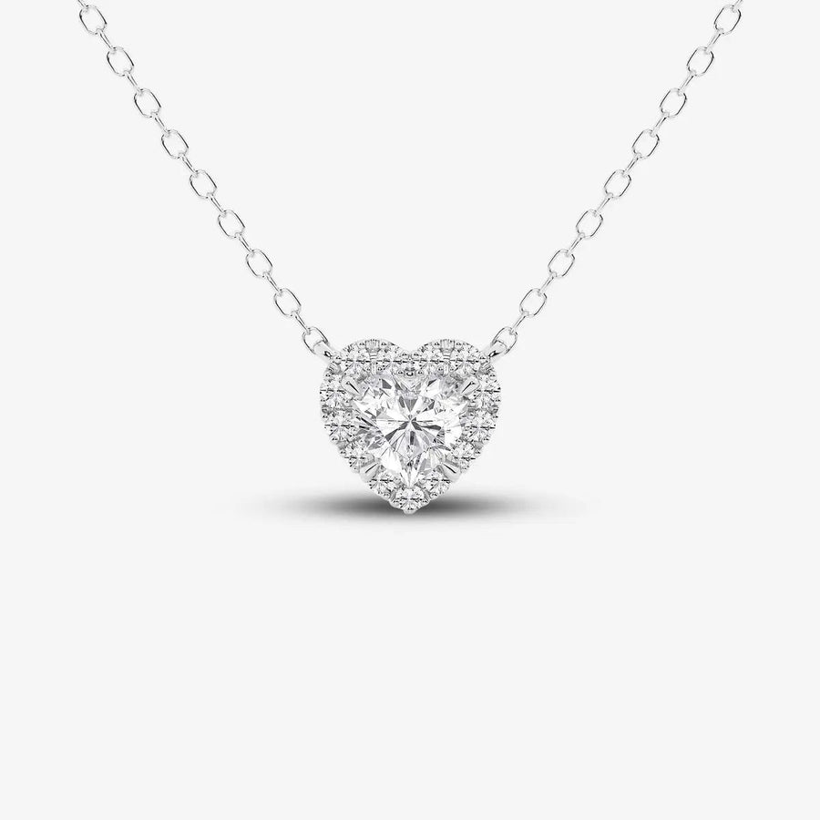 Liebes-Halskette 925 Sterling Silver, 18K Gold