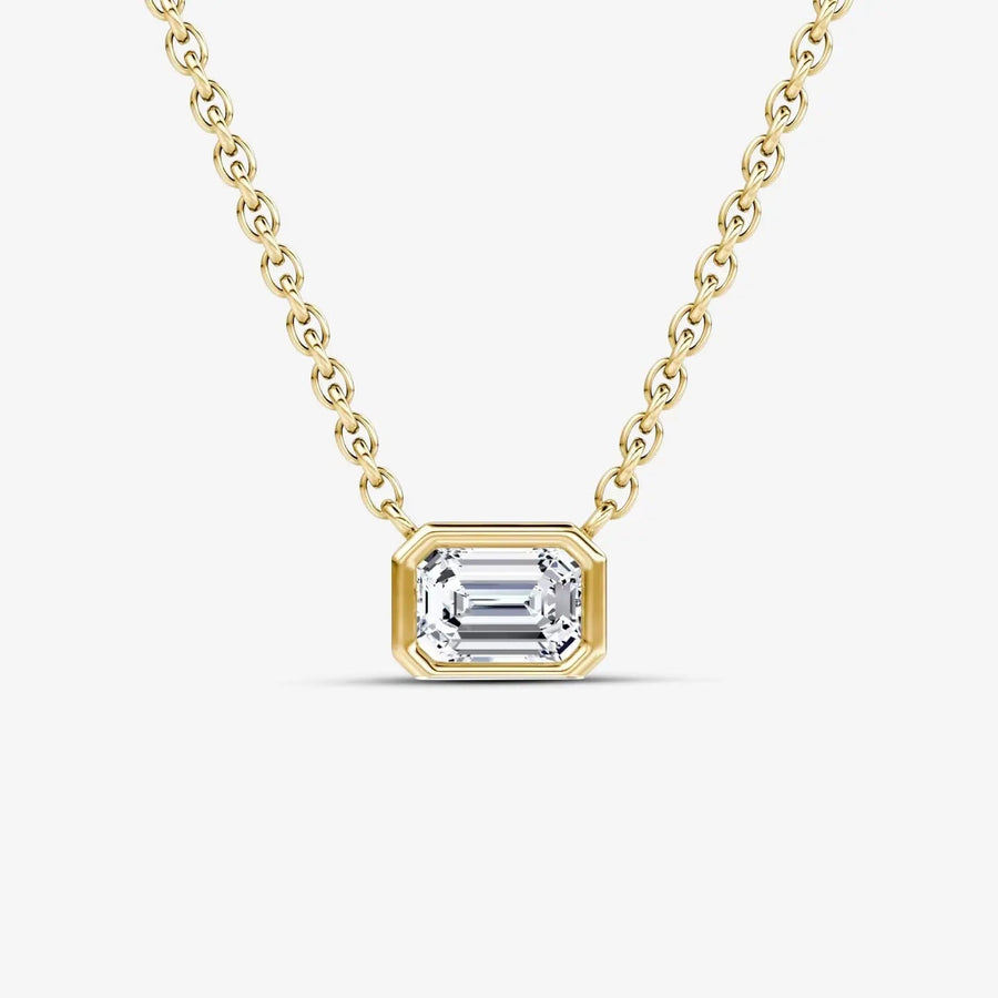 Lirae Halskette 925 Sterling Silver, 18K Gold