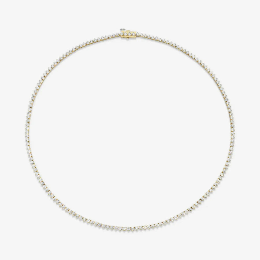 Serena Tenniskette 925 Sterling Silver, 18K Gold