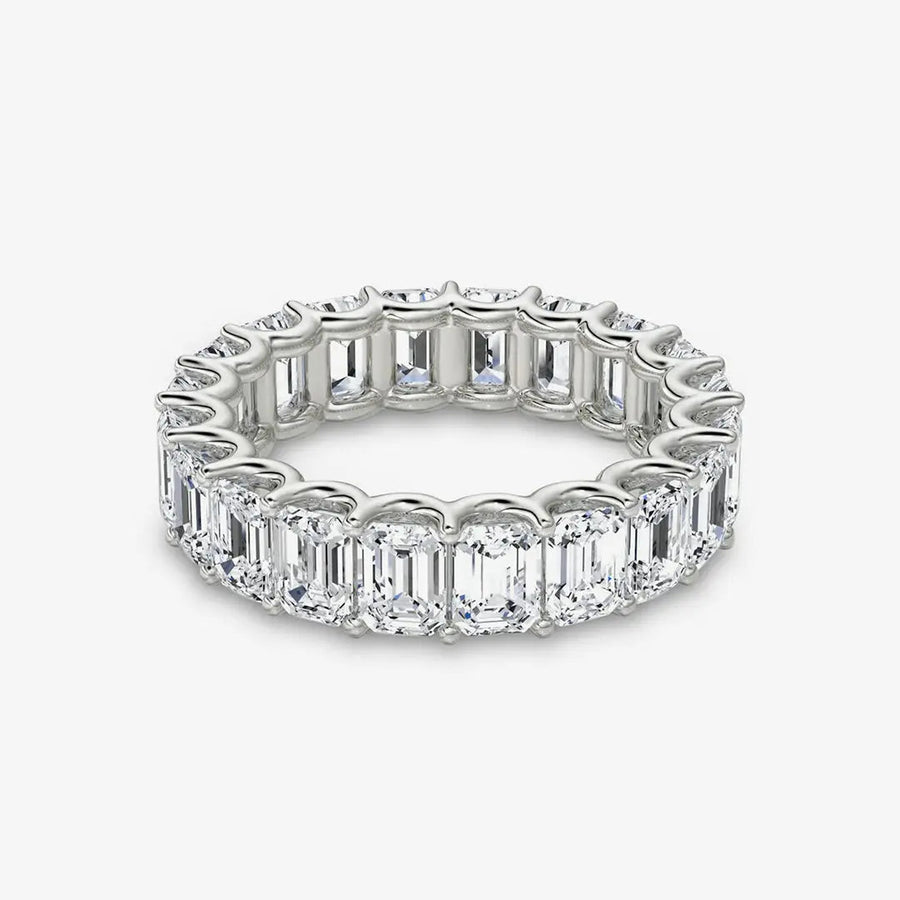 Serenity-Ring 925 Sterling Silver, 18K Gold