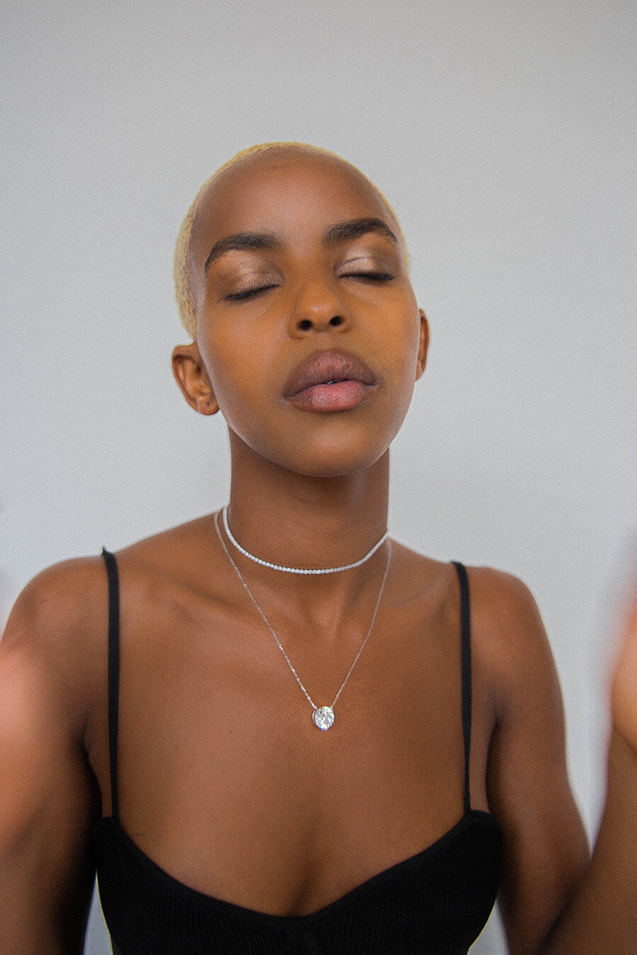 Linea Kristall Choker (2mm)