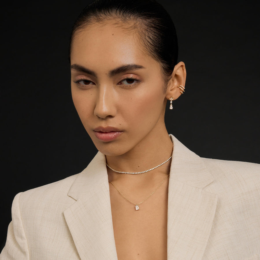 Linea Kristall Choker (2mm)