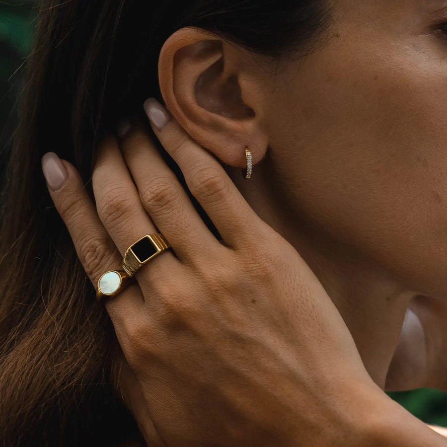 Kaya" Onyx-Ring