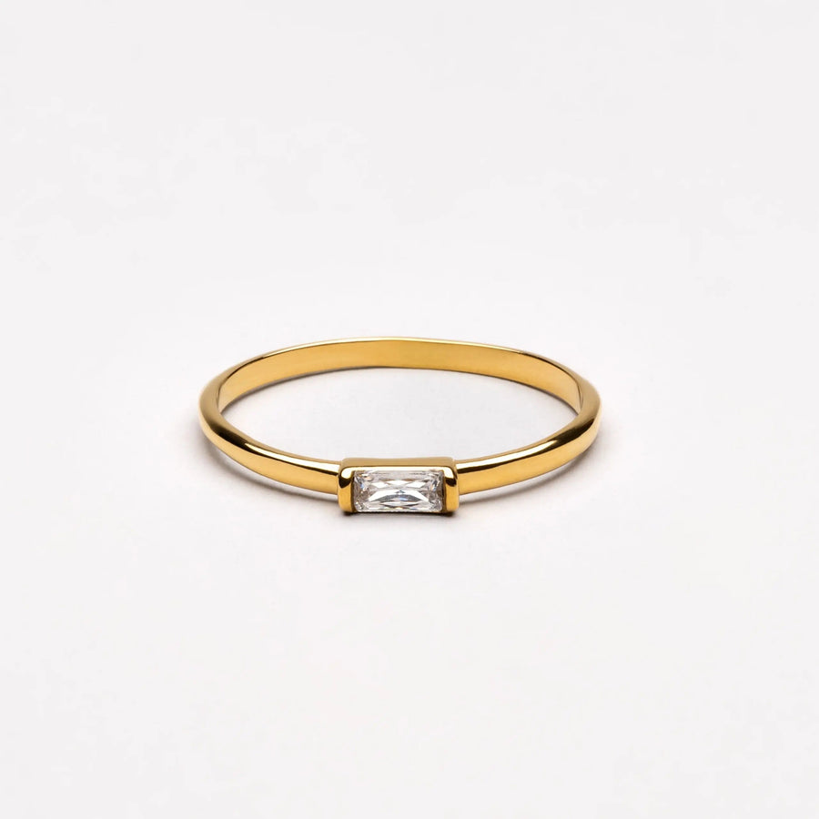 Zarte Diamantfassung