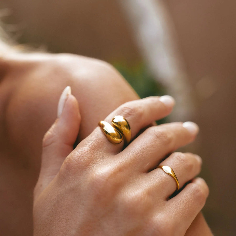 Doppelt gedrehter Ring