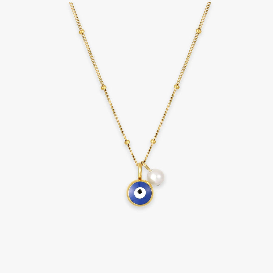 Böse-Auge-Halskette Atolea Waterproof Jewelry