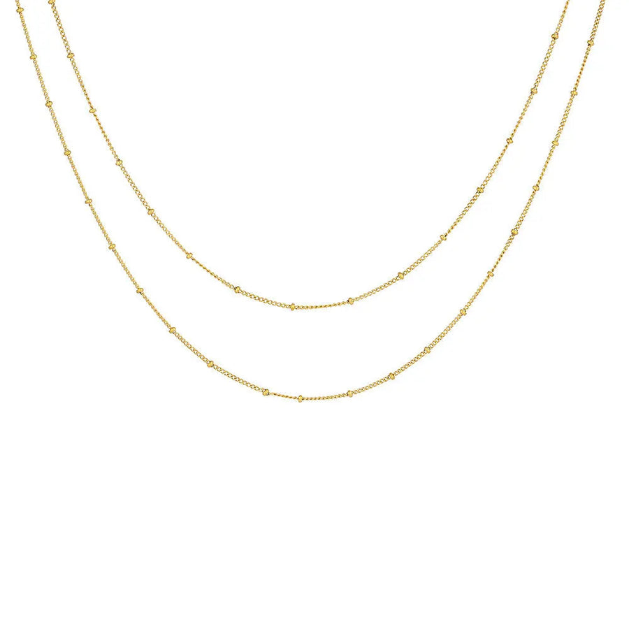 Ornos" Schicht-Kettenhalskette Atolea Waterproof Jewelry