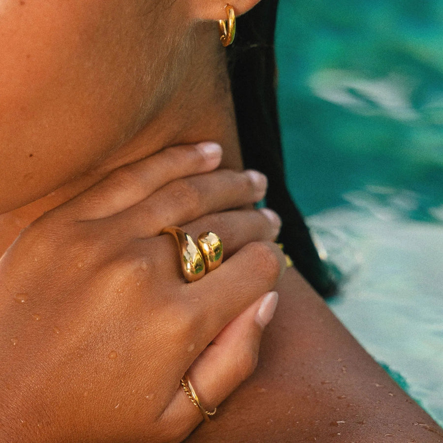 Doppelt gedrehter Ring