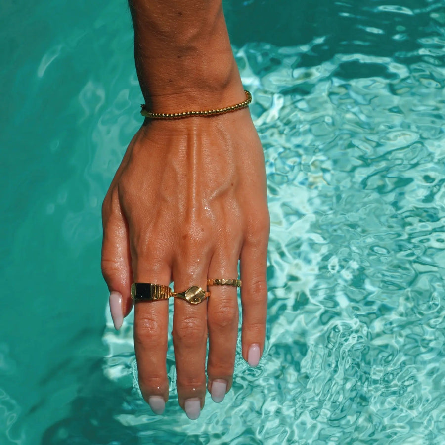 Kaya" Onyx-Ring