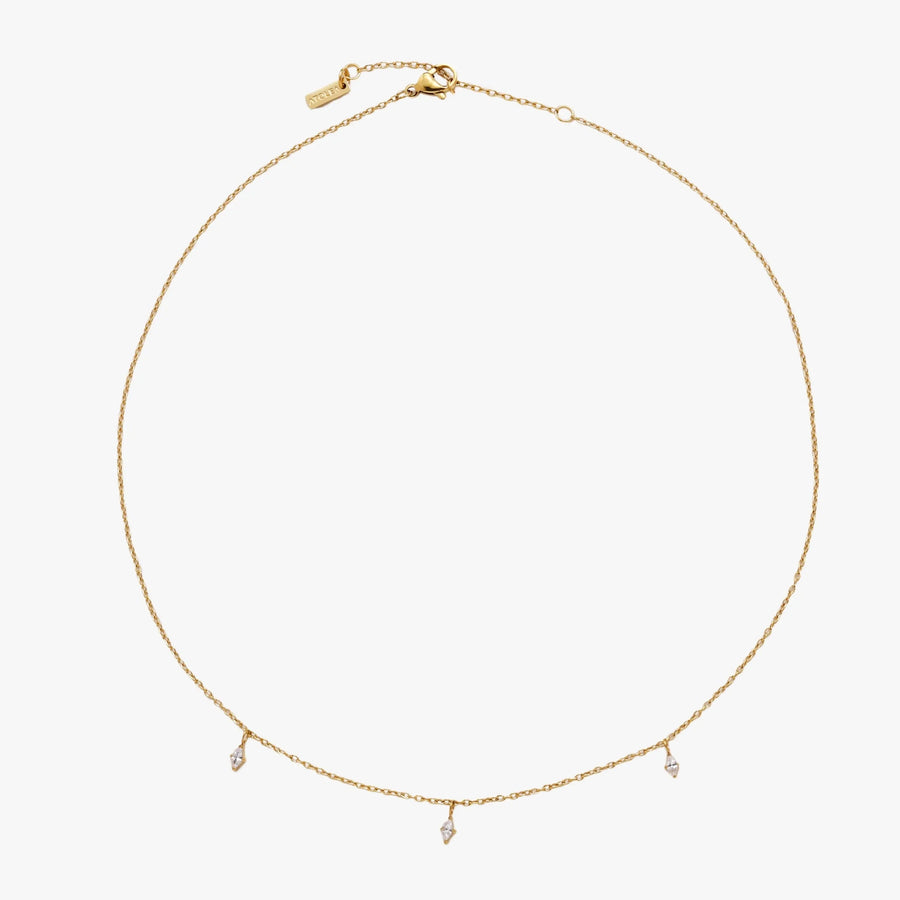 Dreifach-Diamanten Choker