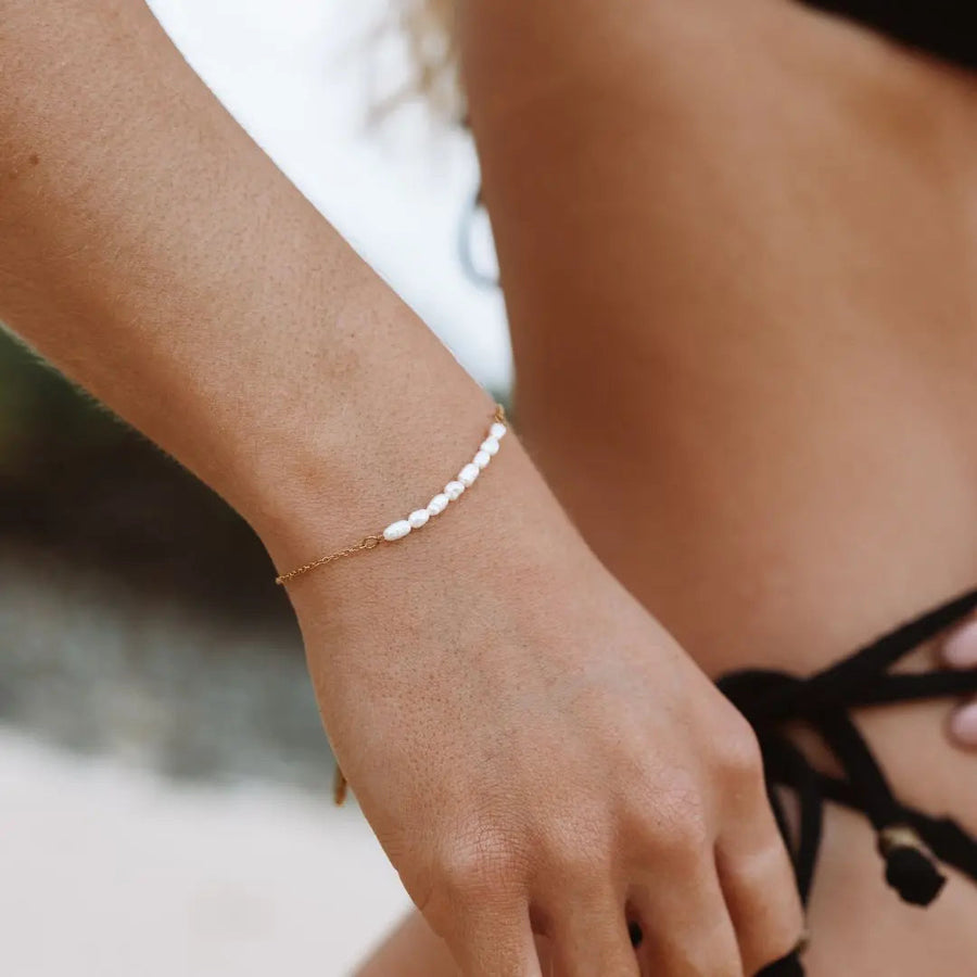 Mini-Frischwasser-Perlen-Armband