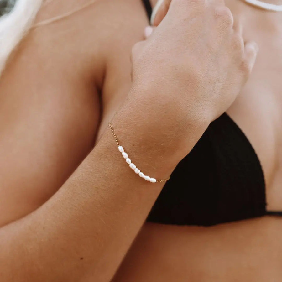 Mini-Frischwasser-Perlen-Armband