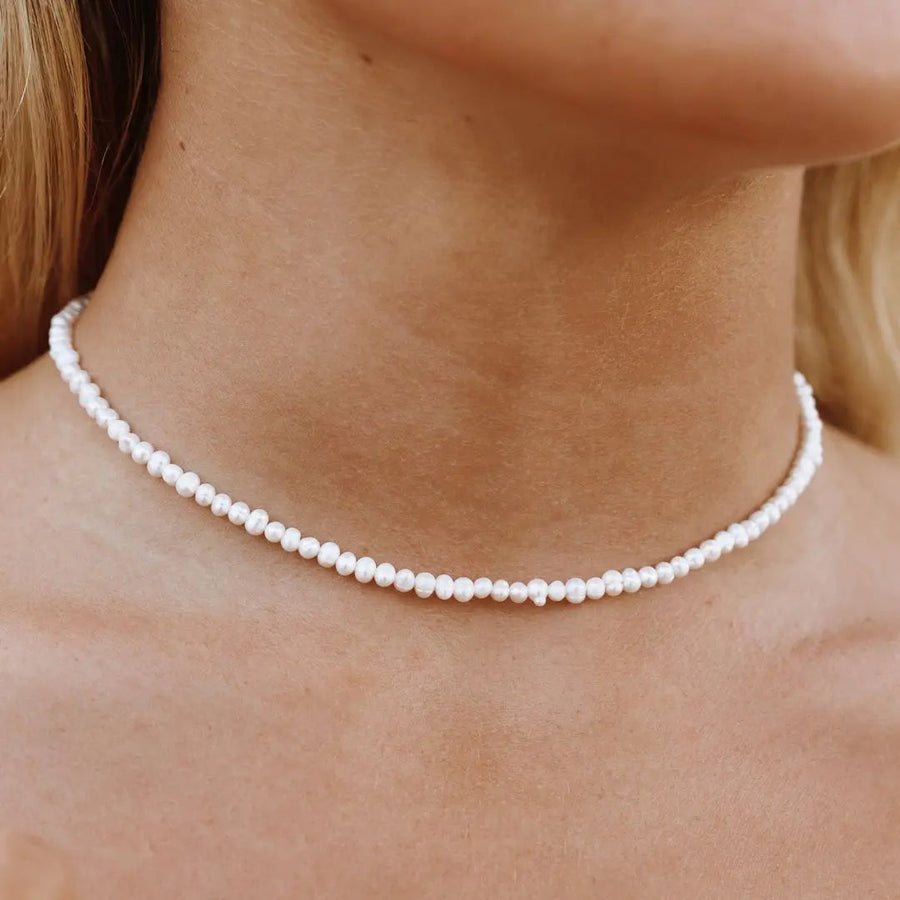 Mini Frischwasser-Perlen-Halsband
