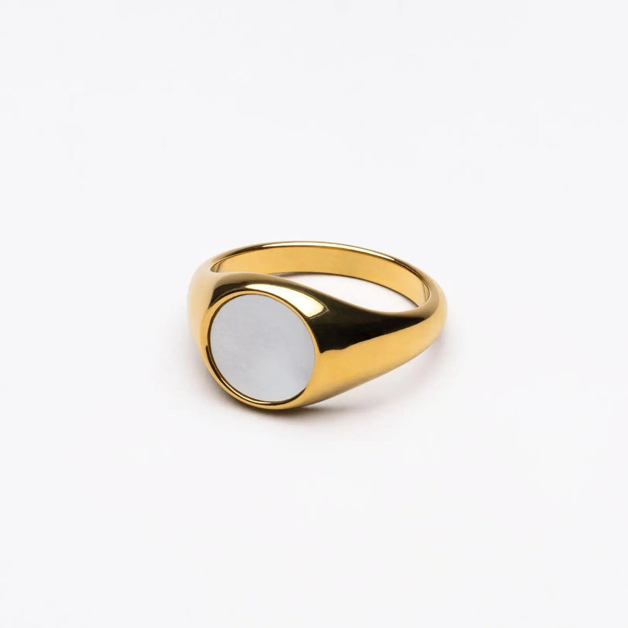 Perlmutt Ring