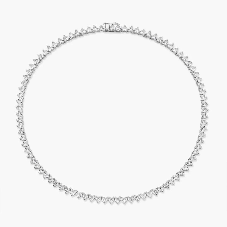 Herz Tennis Halskette JW