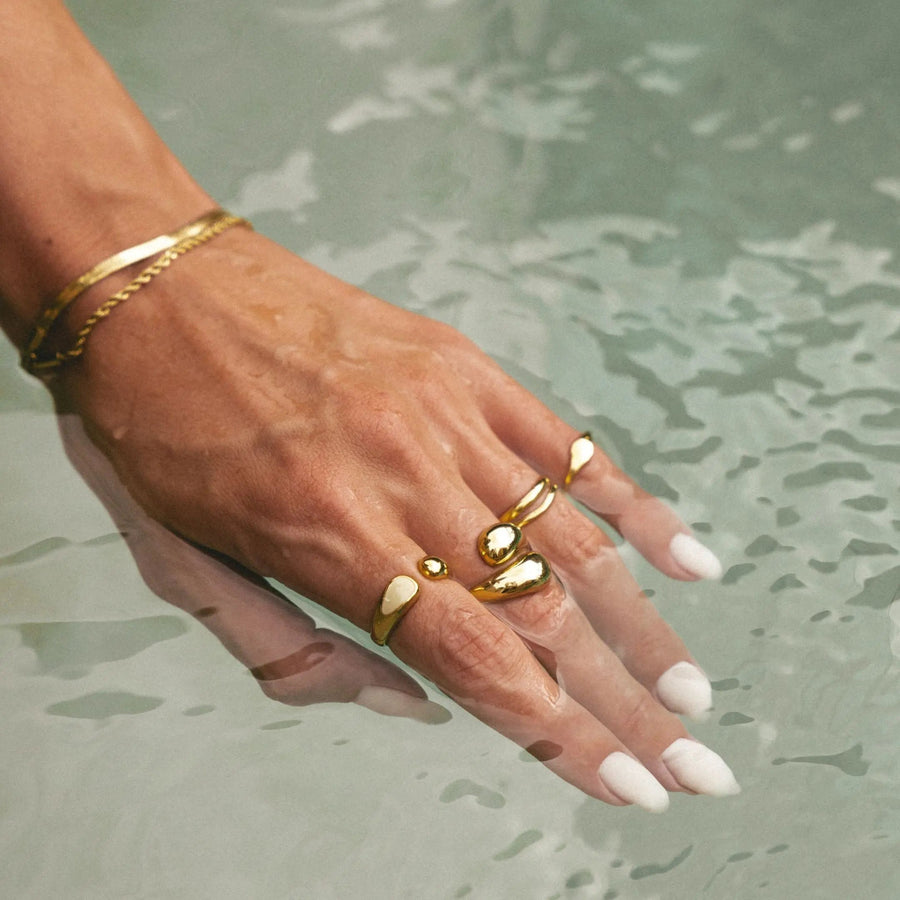 Doppelt gedrehter Ring