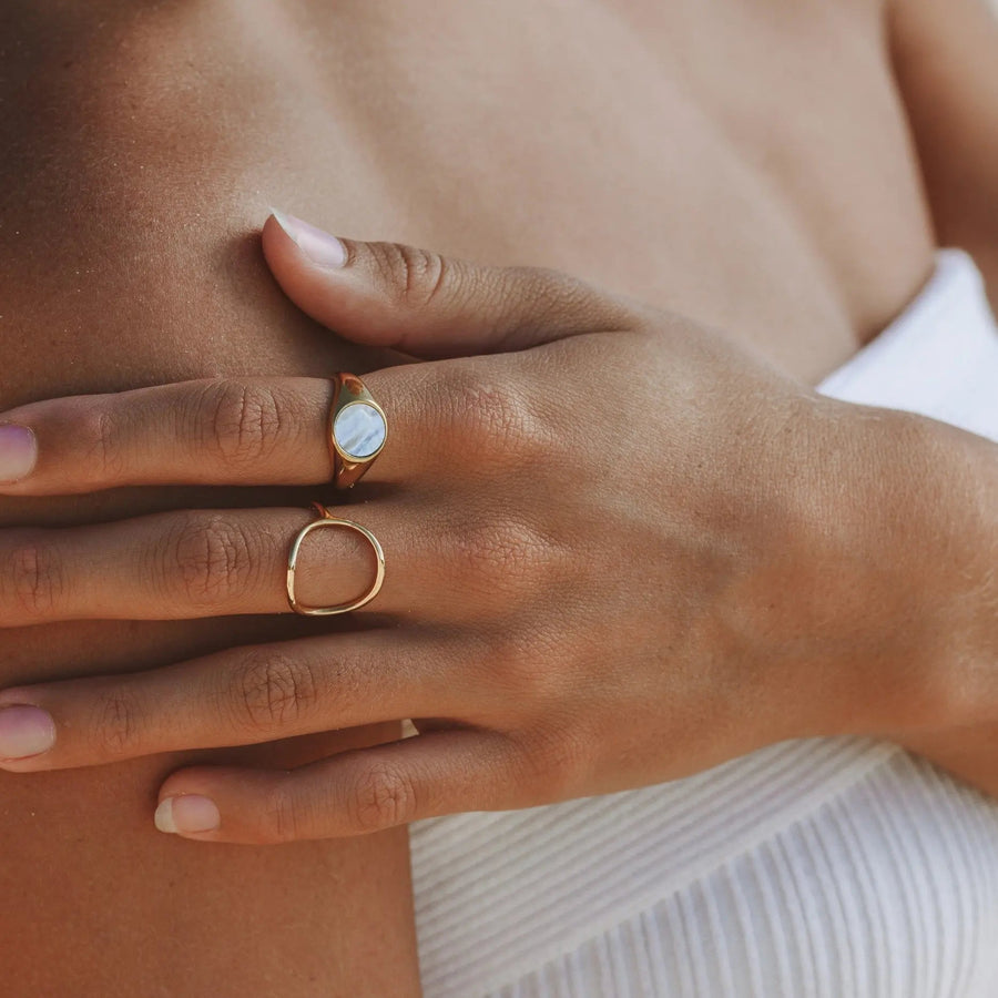 Bahïa ovaler Ring