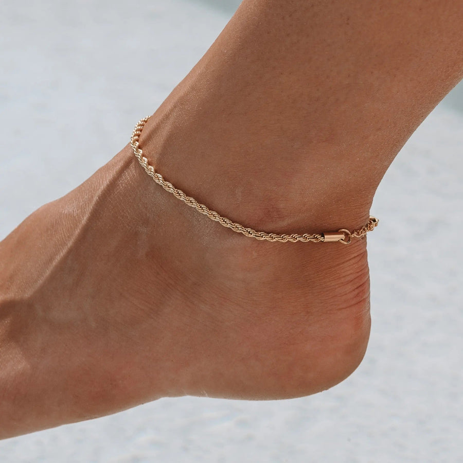 Calvi Seilkettchen Fußkette