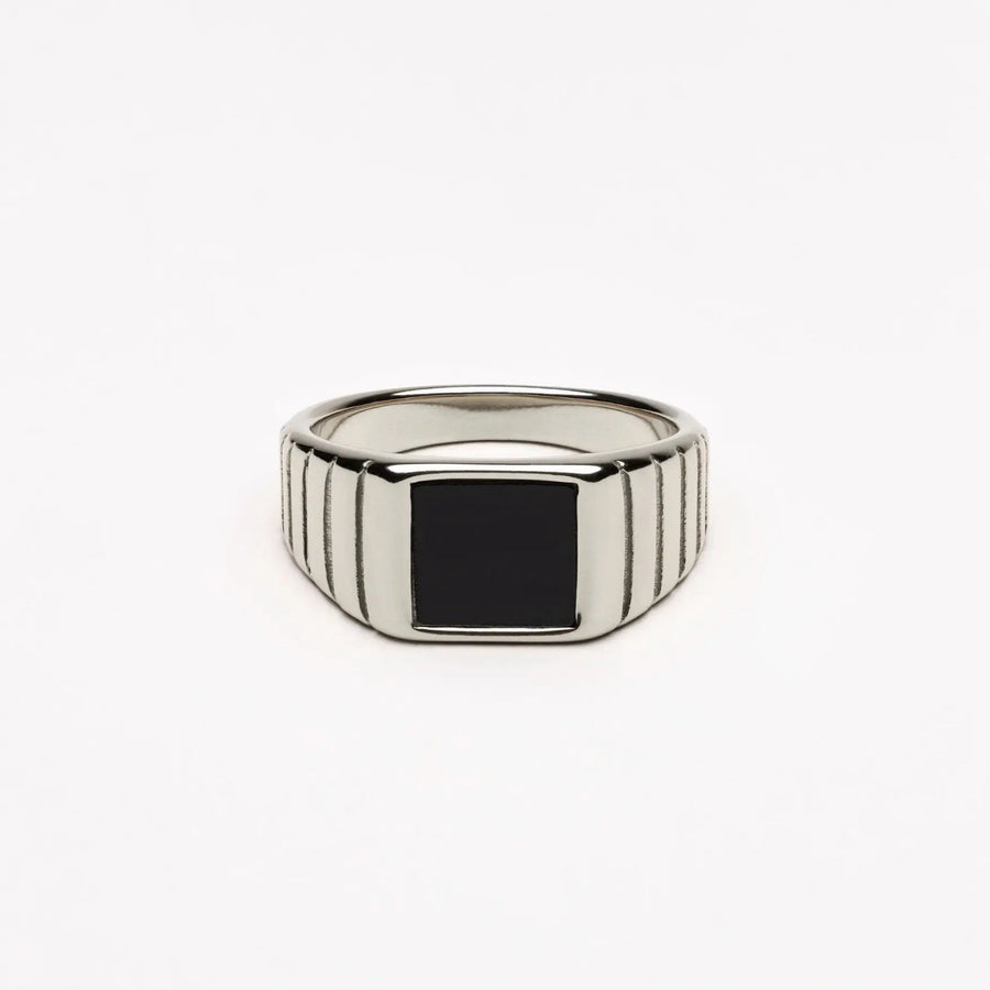 Kaya" Onyx-Ring Atolea Waterproof Jewelry