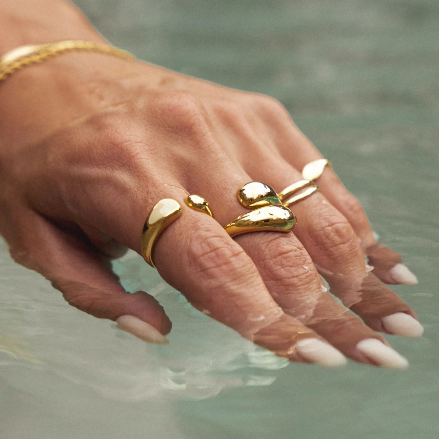 Doppelt gedrehter Ring
