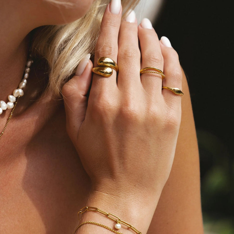 Doppelt gedrehter Ring